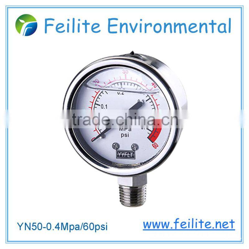 SS 304 capsule pressure gauge