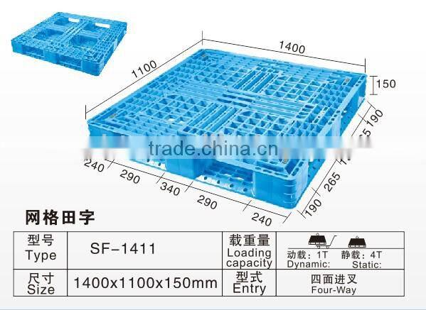 OEM plastic pallet mould for plasitc pallet the grid plastic tray