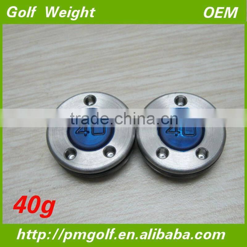 40g Blue Golf Putter Screw