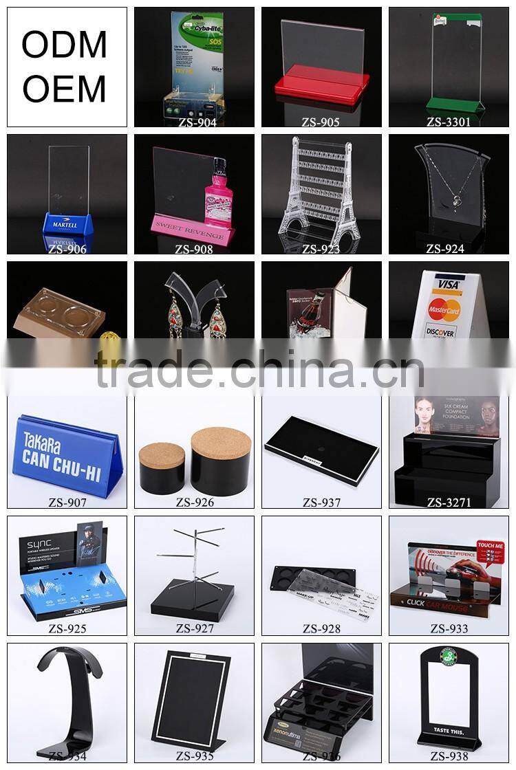 Chian Manufacturer Customized Various Shape Clear acrylic display cube shelves