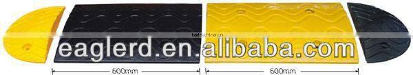 One meter Rubber speed bump