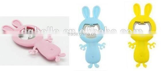 promotional funny animal shape silicone bottle opener,FDA silicone bottle opener