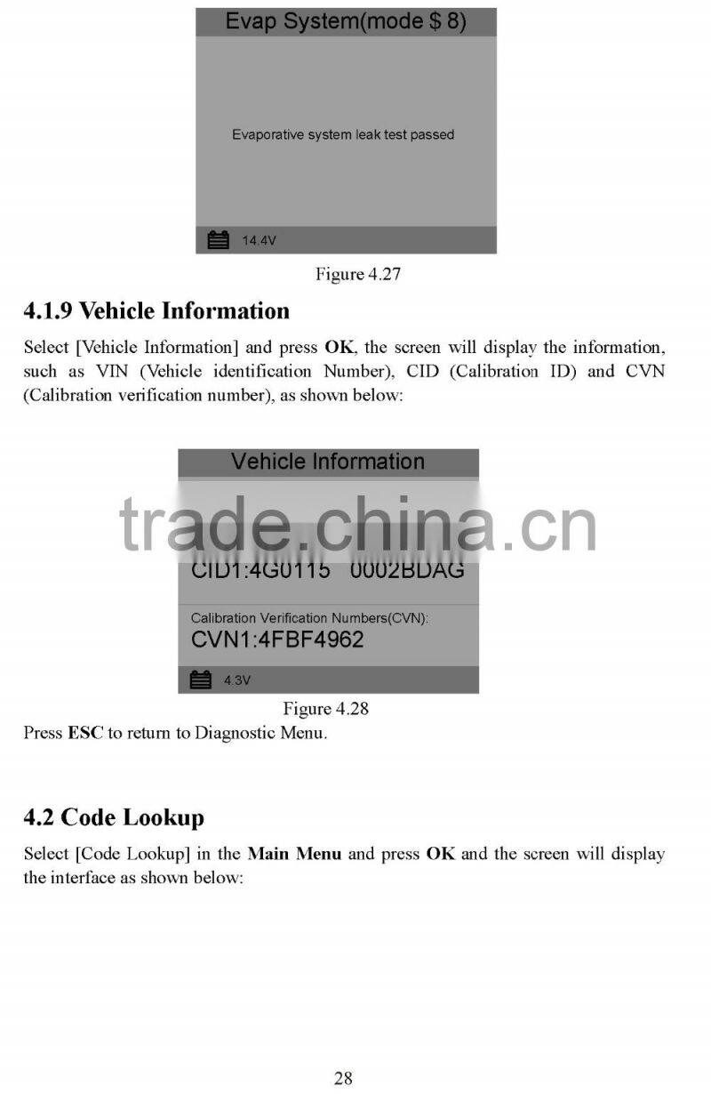 Car detector fault diagnostic scanner car diagnostic scanner universal