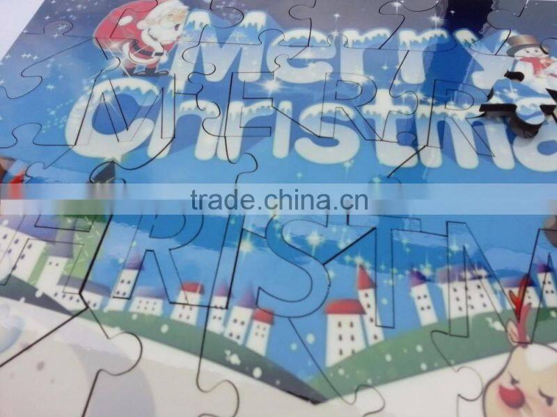 China manufacturer A4 heat press mdf jigsaw