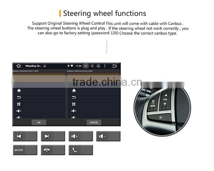 Cheap Support Airplay touch screen car dvd player with GPS for toyota