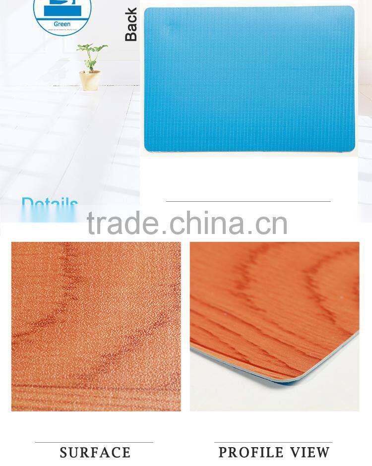 Wood Effect Non Slip Vinyl Dense Floor Roll