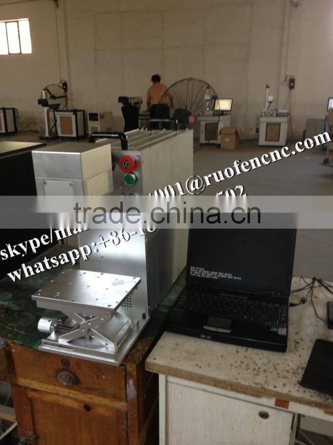FLDJ mini 10w fiber laser marking machine for metal / pen laser marker machine