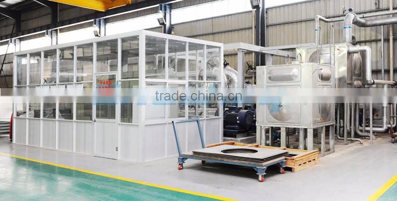 Newest design fresh water on land type 4000 kgs per day flake ice machine with air cooling condenser