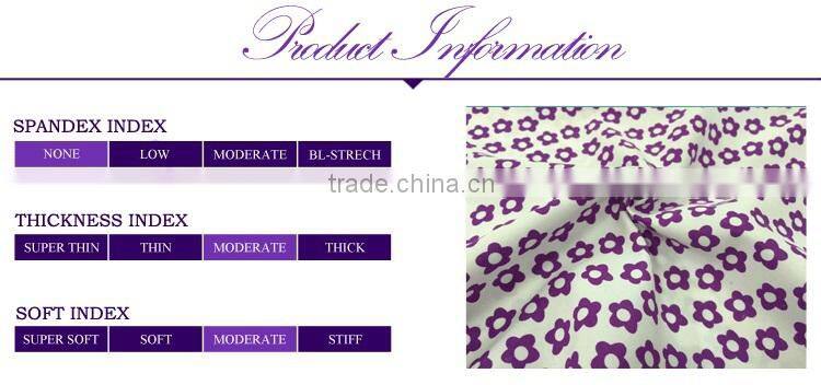 wholesaler china 100% Polyester printed micro peach skin for beach shorts/beach design