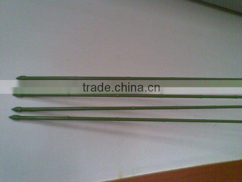 plastic coated steel garden bamboo tube