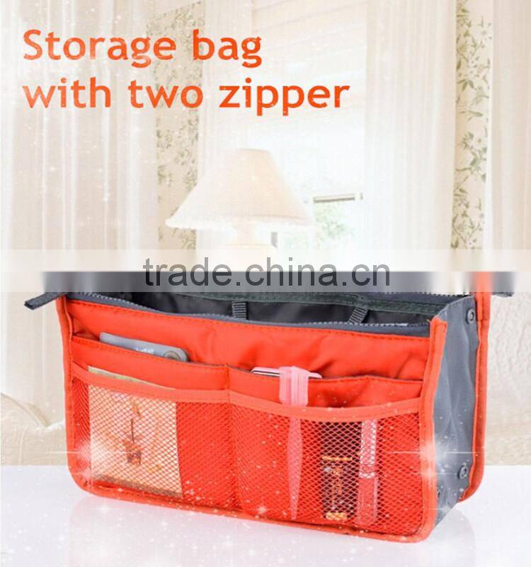 Promotional bulk high quality large space nylon storage bag wholesale