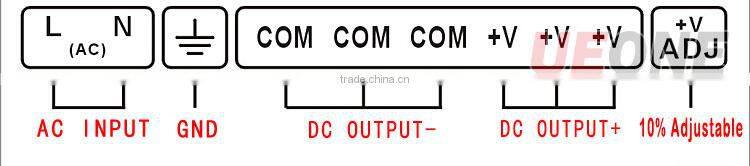 600w 48vdc switching power supply of S-600-48