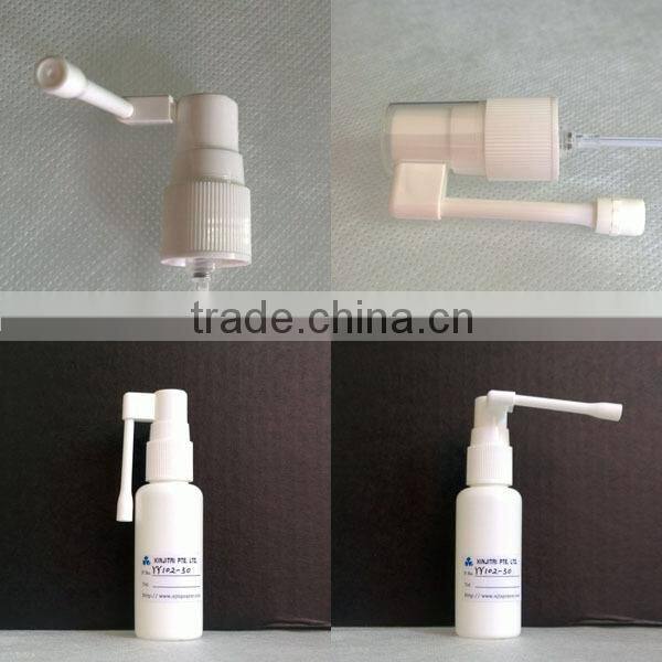 30ml HDPE Pharmaceutical Throat Spray Bottle with Rotatable Nozzle