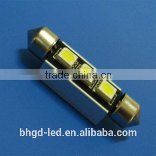 2w smd car detecting light/red coated cob led light/mobil canbus detector light