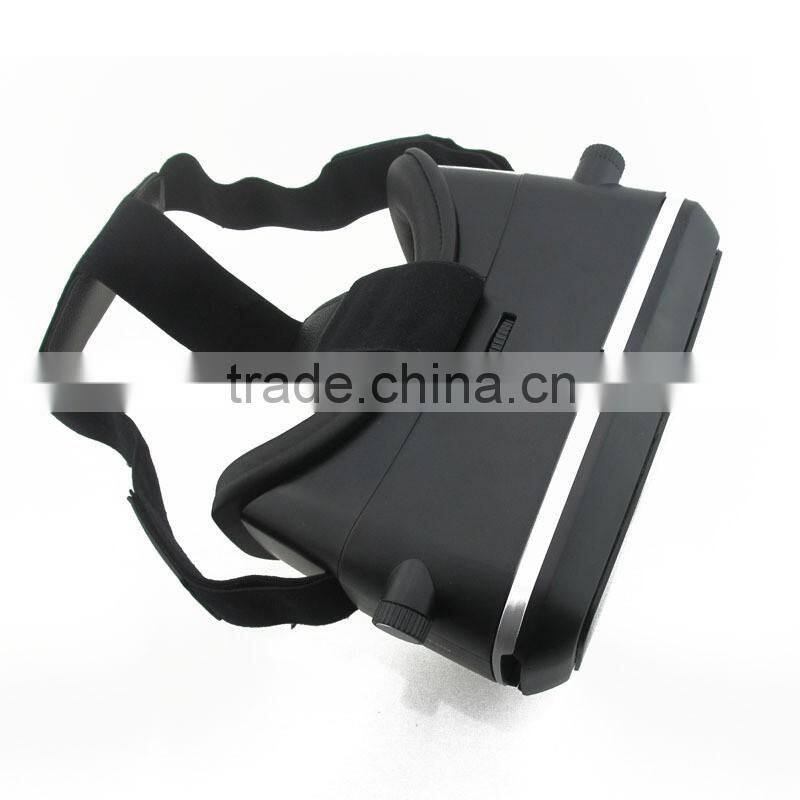 VR Shinecon Virtual Reality 3D Glasses Headset Oculus Rift Head Mount 3D Movies Games Apps 2016 Google Cardboard 2.0