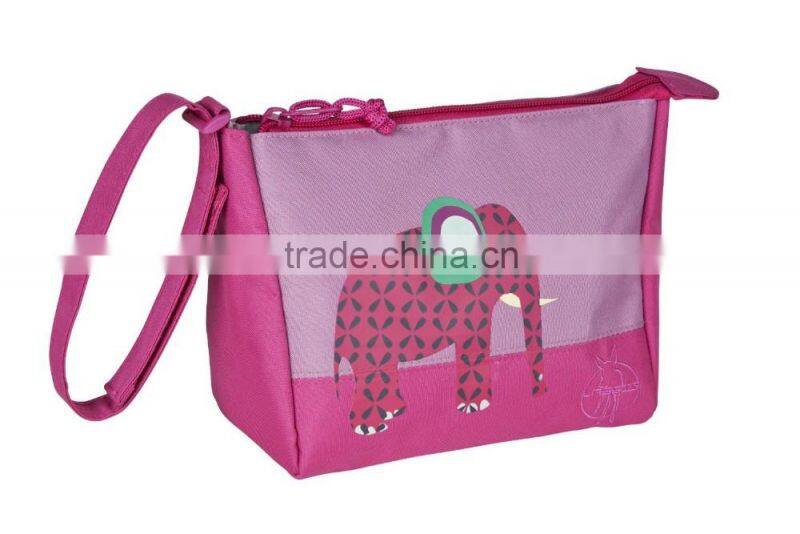 Mini Wash/Toiletry Travel Bag for Girls--Pink Handbag