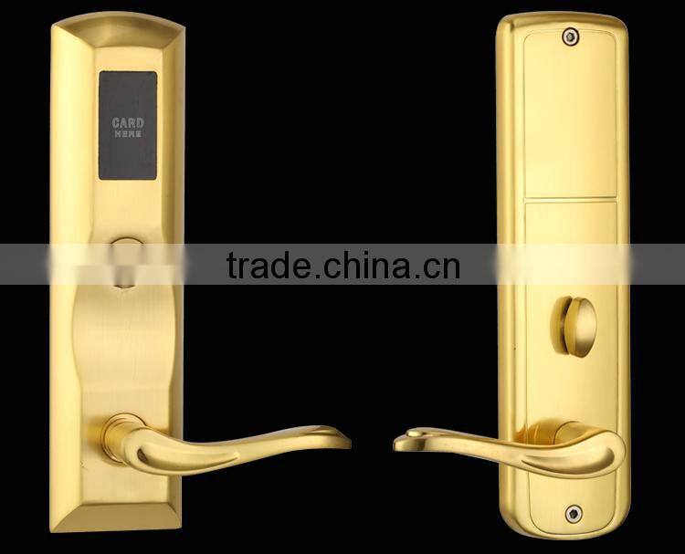 Rfid hotel key card electronic door lock system