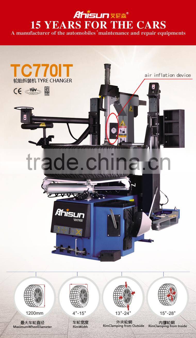 super automatic tire changer for sale machine to assemble and disassemble used tires 1200mm 3 years warranty time