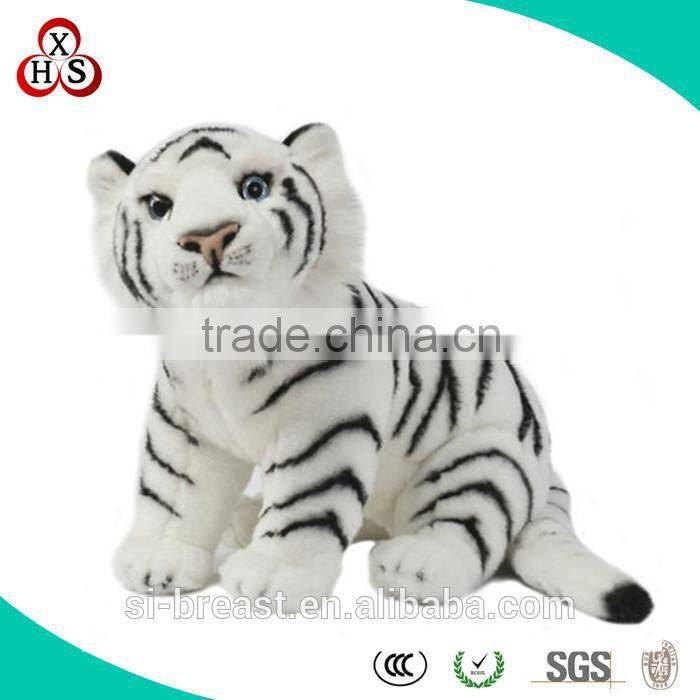 High Quality factory direct sale custom plush tiger keychain hot sale