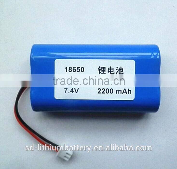 best selling 18650 lithium polymer battery 7.4v lithium battery packs for digital product