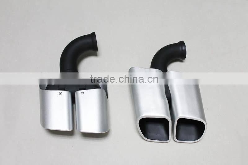 Exhaust pipe for Porsche Cayenne accessories 14 +auto parts Muffler Tips