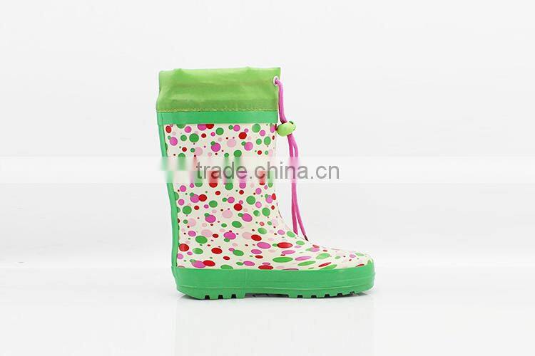 High quality Customised designs Removable rubber Waterproof folding rain boots