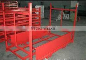 Stackable Folded Metal Floor Display Tyre Stand/double layer