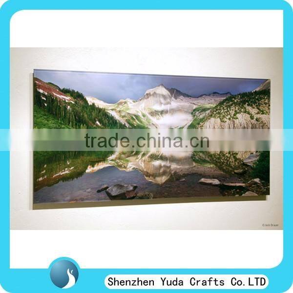 Gallery Exhibitor Full Color Acrylic Sheet Plexiglass UV Flatbed Print
