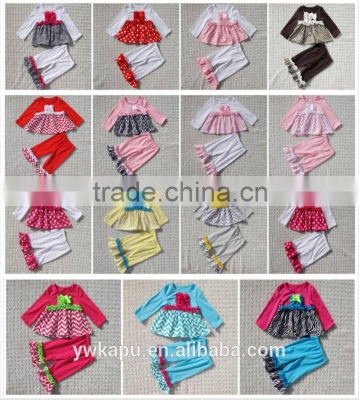 Fast delivery cotton sets for baby girls