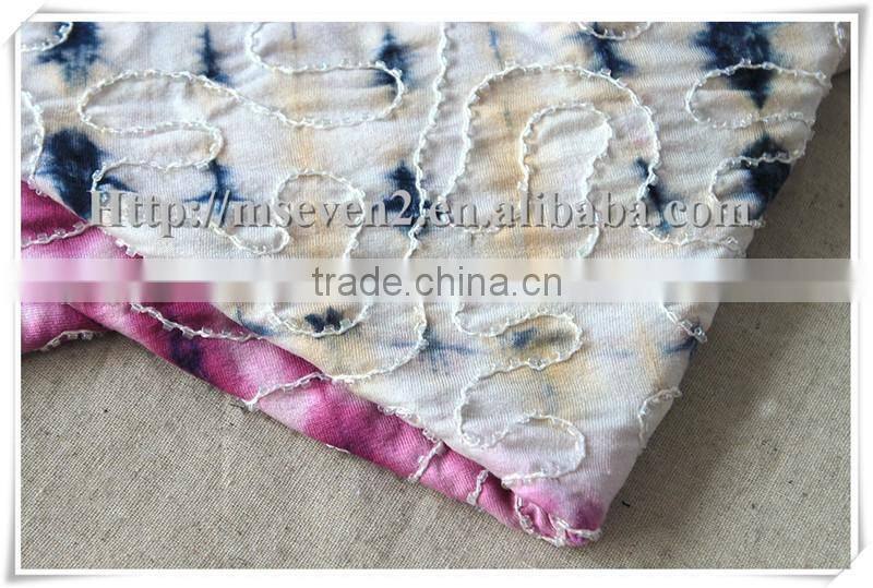 Wholesale Washable upholstery home textile fabric with beads