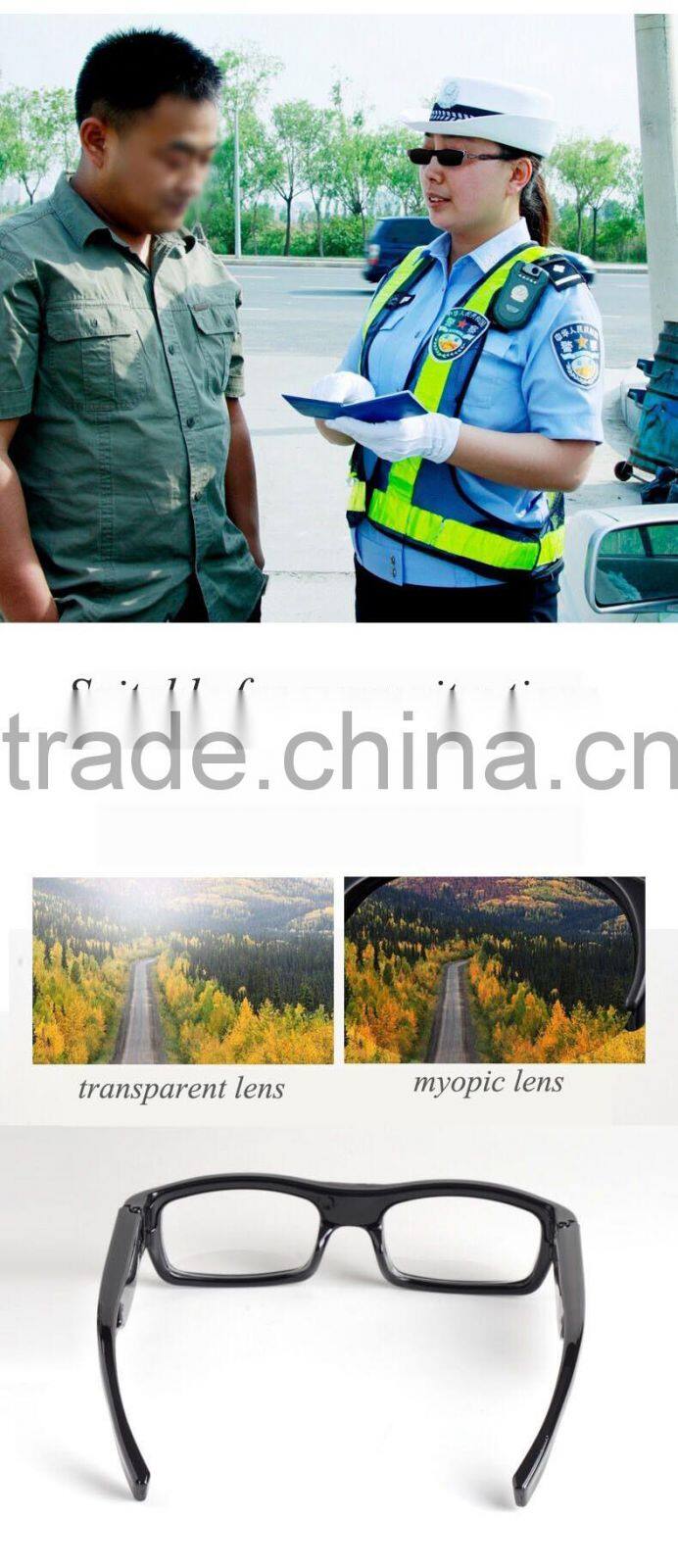 Shenzhen China Factory Direct Sale Spy Sunglasses Camera Hidden Pinhole 8gb bult-in Storage Tactical glasses paparazzi eyewear