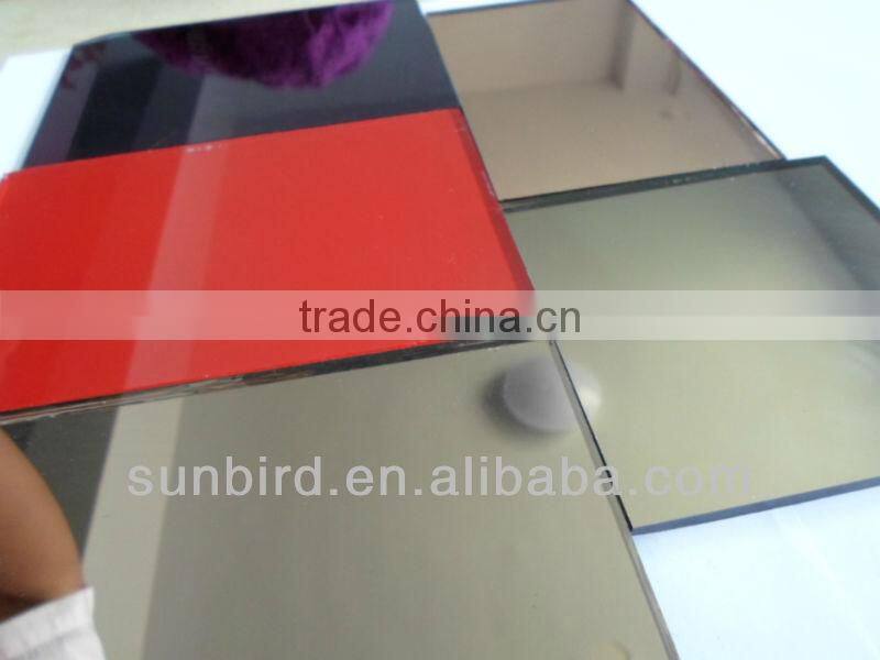 vacuum coated glass/reflective