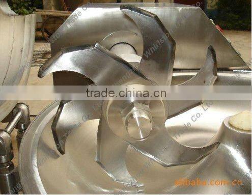 HRSD 304 stainless steel 80L duck meat chopper with 6 cutting knives