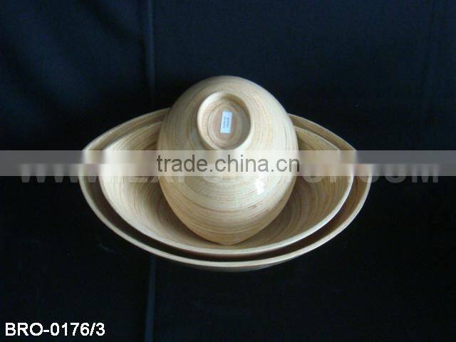 Best manufacturer of Bamboo Bowls / Press Bamboo from Vietnam( Skype: July.etop)