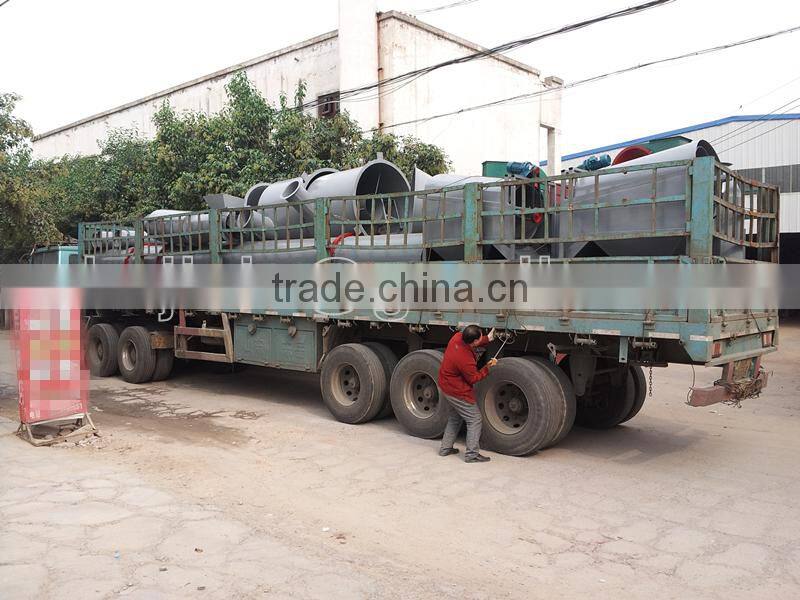 Wood sawdust rotary drum dryer for drying the wood pellet/wood chips