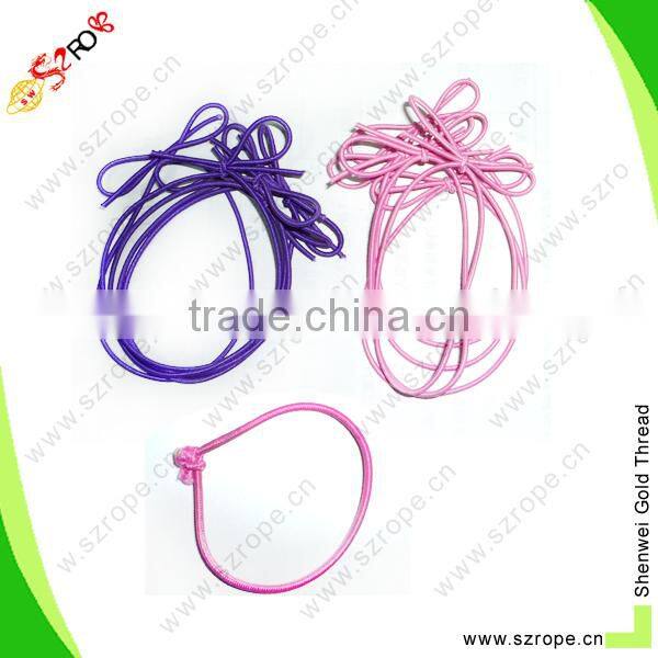 2016 colorful polyester elastic gift bow