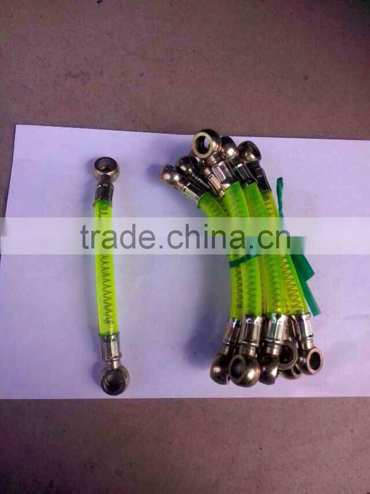 Tractor parts fuel feed hose &fuel return pipe
