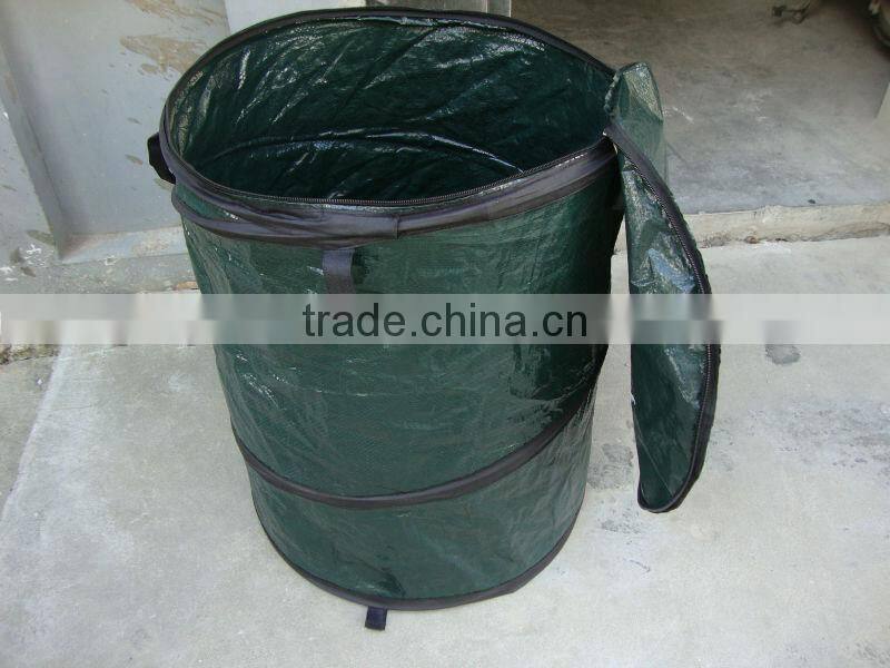 PE pop up bag with cover