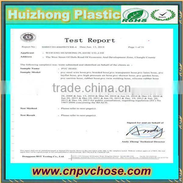 PVC and rubber twin line welding hose
