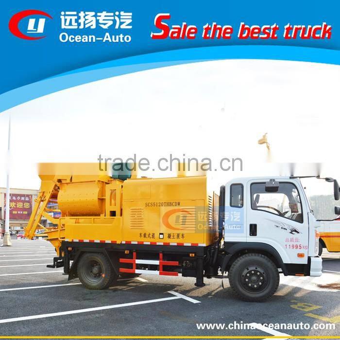 CDW Concrete Pump Truck / Truck-mounted Line Pump for Sale