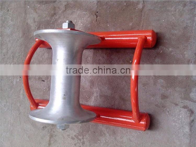 Steel Pulley Wheel For Cable With Frame Form