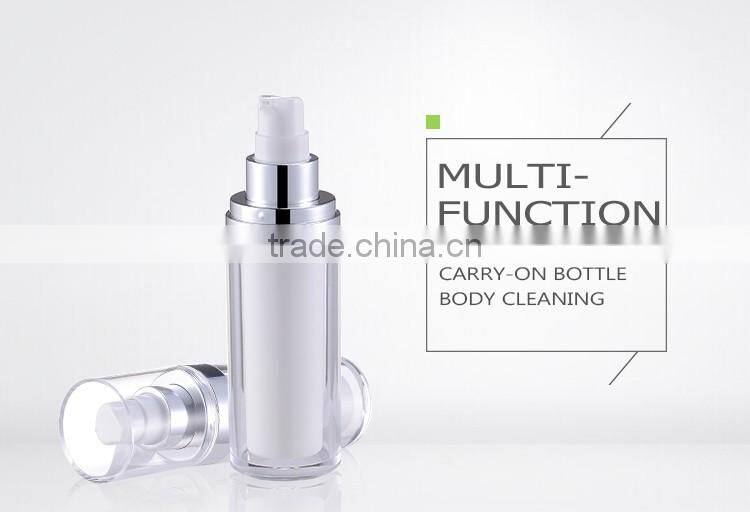 Wholesale high quality cosmetic PMMA materia face care body lotion bottle