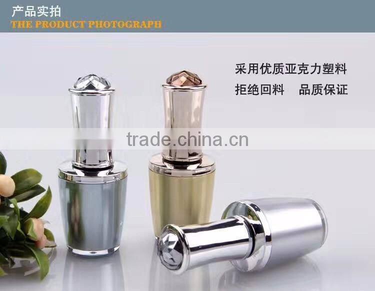 High quality plastic bottles with screw cap for nail polish