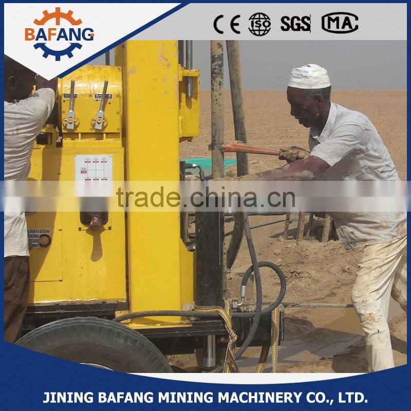 XY-200 walking drilling machine with 22hp diesel engine