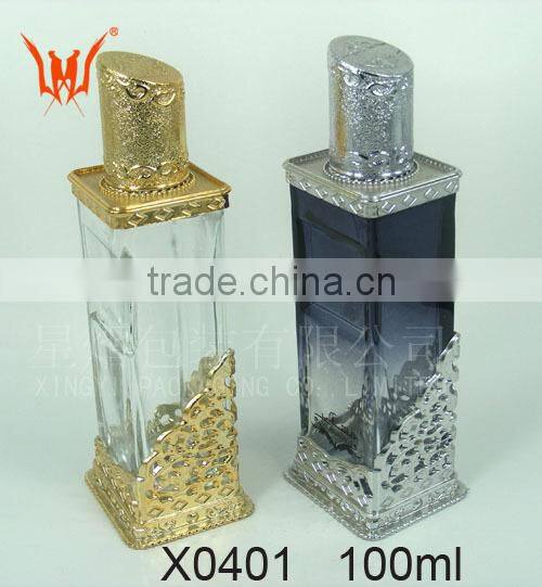 100/50 Egypt gold glass perfume bottle