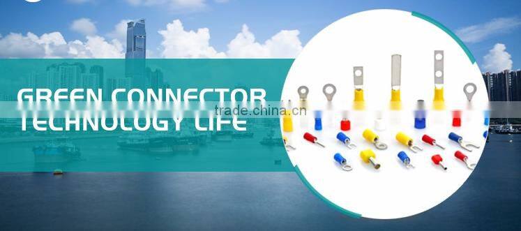 YUMO 100Pcs Insulated Wire Copper Connector Cord Pin End Crimp Terminals Kits AWG 10 Black E1508