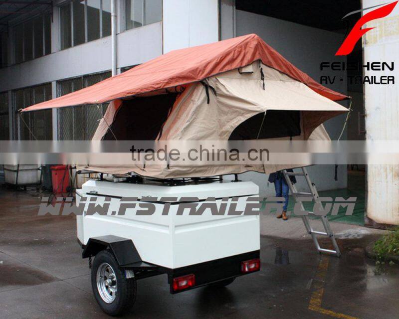 camper trailer with roof top tent FS-X1