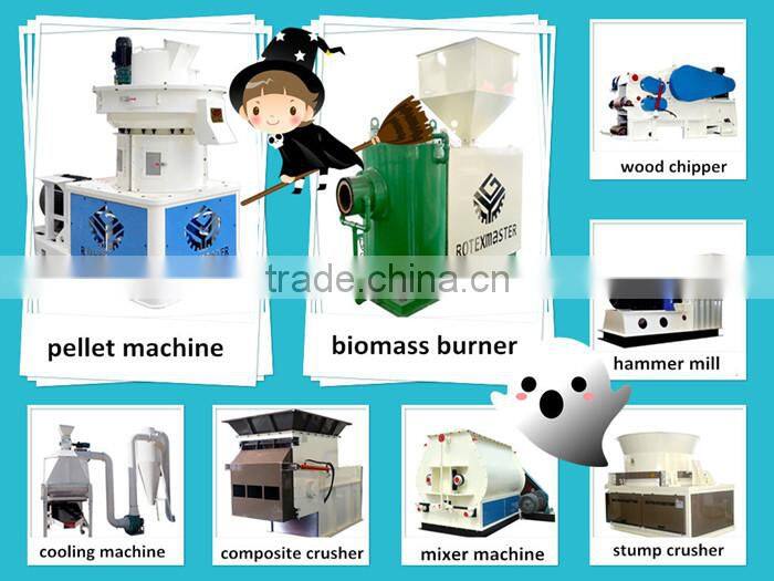 Energy Saving equipment biomass pellet burner for hot water boiler , bunker fuel boiler