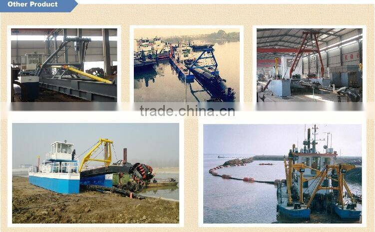 250 cubic capacity/ hydraulic cutter suction dredger/river sand dredger for sale