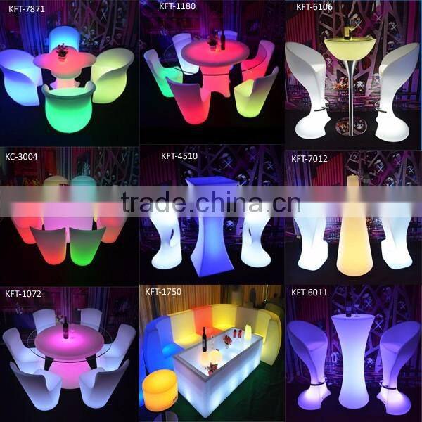 plastic led bar furniture commercial used counter height bar stools